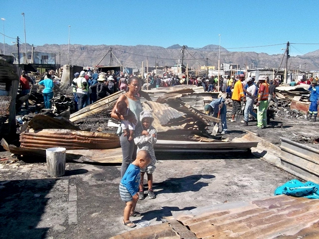 Fire Leaves 200 Families Homeless In Strand GroundUp